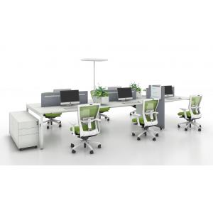 Detachable Modular Workstation Office Furniture Partitions , Office Desk Cubicle
