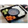 stackable airtight food tray 5 compartments,Professional design plastic sea food