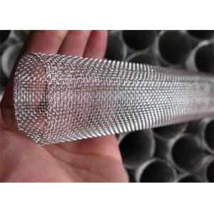 Industrial 304 316 304L Stainless Steel Screen Roll , Fine Woven Wire Mesh