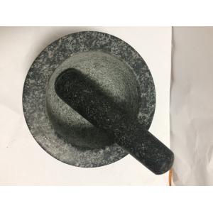 Natural Stone Granite Mortar and Pestle For Kitchen Grinding Spice Foods Tools
