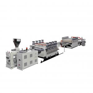 China PVC Foam Board Extrusion Line For Building Templates Using supplier