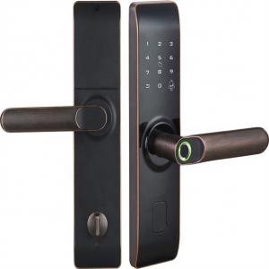 High Quality Fingerprint Tuya WiFi APP Smart Zinc Alloy Lock Door Lock For Apartment House