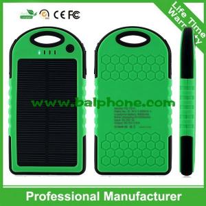 best selling products solar power bank 5000mah,solar lantern with mobile phone charger