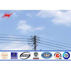 40FT Electrical Power Pole For Power Transmission Line Exported To Philippines