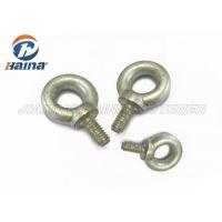 China Stainless Steel Lifting Round Head Drop Forged Heavy Duty Eye Bolts on sale