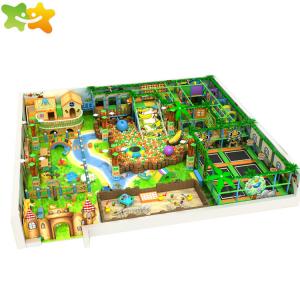 China Jungle Theme Kids Indoor Playground Equipment 12 Months Warranty supplier