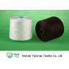 Customized Color 100 Percent Polyester Ring Spun Yarn Low Breaking Elongation