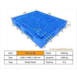 Packaging Pallet With OEM Stackable Plastic Pallet MOQ 450pcs