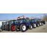 4wd 4*4 used farm tractors with loaders flat tyre steering hydraulic tractor