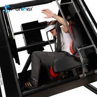 China 360 Rotation 1 player VR Chair Machine 720 degree VR Flight Simulator 9D Virtual Reality Simulator for Sale on sale