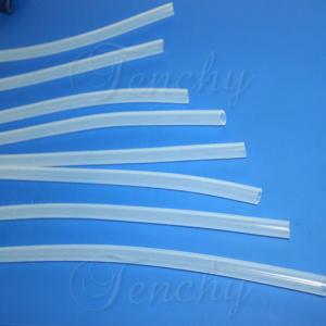 China Pure High Temp Silicone Hose Wear Resistance For Liquid Transportation Materials supplier
