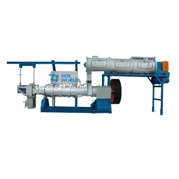 Single Screw Aqua Feed Extruder 4-6t/H Fish Pellets Machine Fish Meal Machine Animal Fish Feed Extruder Floating Fish Pellets Plant For Fish Feed Production Fish Feed Pellet Mill