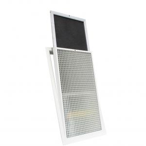 China 150x150 - 450x450mm Egg Crate Return Air Grilles With Filters supplier
