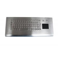 China Easy clean long stroke kiosk industrial wall-mounted keyboard with touchpad , 68 key on sale