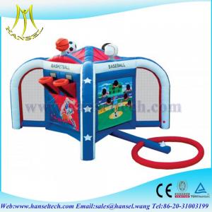 China Hansel PVC commercial outdoor inflatable ball games inflatable ball filed supplier