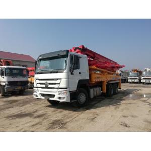 Used Sany 37m Howo Truck Mounted Concrete Pump Used Big Concrete Pump Truck