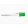 China Rectangular Led Lamp Green Led Indicator Lights Square Clear Transparent Through Hole LED wholesale