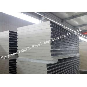 Heat and Sound Insulation PU Sandwich Panels Prefabricated Building Wall Panel