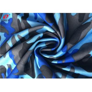 4 Way Stretch Weft Knitted Fabric Polyester Lycra Spandex Fabric For Swimming Trunks