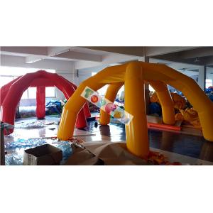 PVC Airtight Frame Tube Legs Inflatable Event Tent For Beach / Car Shelter