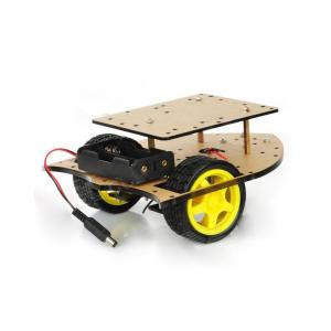 Double-layer Robot Car Chassis With Two Deceleration DC Motor