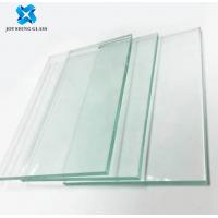 China 6mm Clear Float Glass Cut To Size Acid Etched Tempered Glass on sale