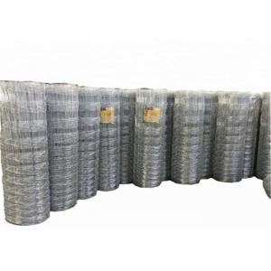 Hot dip galvanized class 1 fixed knot woven wire deer farm fence field fence