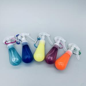 China Key Chain Trigger Cosmetic PET Bottle Ball Shape 80ml 60ml supplier