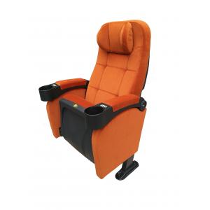 China Fashion Popular Movie Lounge Chairs , Cinema Theatre Seats High Elasticity Foam supplier