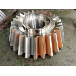 20CrNi2MoA Alloy Pinion Straight Conical Gear With Carburizing Heat Treatment