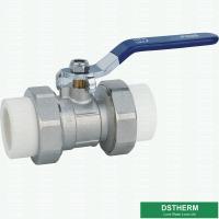 China Ppr Double Union Ball Valve Male Female Union Ball Valve High Pressure Strong Quality on sale