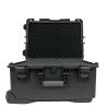 China Caja de herramientas de plástico durable de rodadura de la caja de vuelo dura para el polvo negro prueba de agua prueba de función cámara y electrónica wholesale