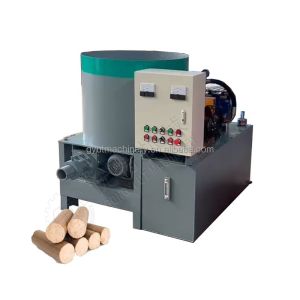 China 250-300kg/h Capacity Hot Press Hydraulic Rice Husk Briquette Paper Brick Making Machine on sale