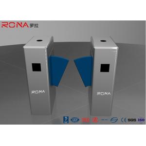 China Rona Flap Security Barrier Gate Coin Collector Automatic Queue Access Control Turnstile supplier