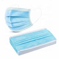China Earloop Mouth Mask FDA Certificated Face Mask Surgical Disposable 3 Ply on sale