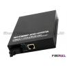 Standalone Single Mode Fiber Media Converter Internal Power Adapter 80Km