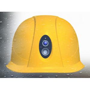 Shock Proof Safety Hard Hats With Camera Below Zero 30-70 Degrees Temperature