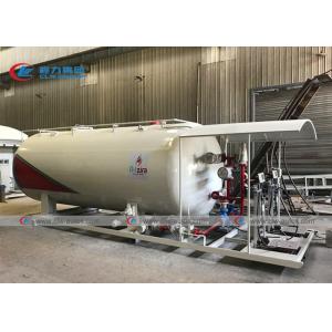 China ASME Explosion Proof Mobile LPG Refilling Plant With 2 Filling Weight Scale supplier