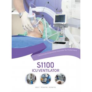 S1100 20 CmH2O-100 CmH2O Medical Ventilator Equipment Breathing Machine In ICU