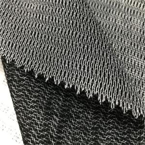 China PA Double Dot Coating Fusible Interfacing 4 Side Warp Knitted supplier