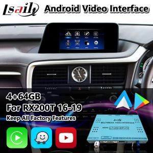 China Lsailt Android Multimedia Interface for Lexus RX200T RX350 RX300 RX Mouse Control 2016-2019 supplier