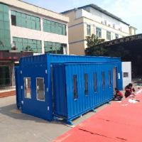 China AA4C Container Spray Booth Hail Damage Repair Booth Car Portable Paint Booth Quick Repair 6058mm on sale