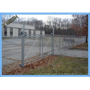 9 gauge Black Powder Coated Chain Link Fencing for Basketball Court