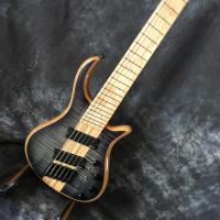 China 2017 hot 6 string bass guitar.OEM retail new 6 strings electric bass guitar EMS free shipping on sale