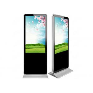 China 32 Original FHD LCD panel Floor Stand Digital Signage Media Player With Wifi supplier