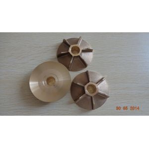 China Adaptez les pièces aux besoins du client de moulage, usinage de commande numérique par ordinateur de précision a tourné la partie, roues plaquées et de moulages extérieures d'alliage de cuivre wholesale