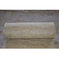 China Fireproof Rockwool Insulation Blanket With Wire Mesh Custom on sale