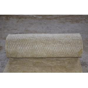 China Fireproof Rockwool Insulation Blanket With Wire Mesh Custom supplier
