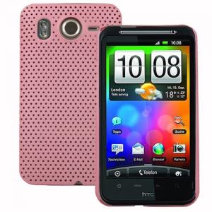 China Hard Rubber Case Mesh Cover for HTC Desire HD A9191 G10 supplier