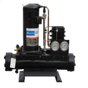 China KUB WN03 ZB21M 3HP 380V Water Cooled Condensing Unit with Copeland Scroll Compressor and 1 Year Warranty wholesale